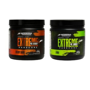 Kit 2 Pré Treino Moderna Suplementos